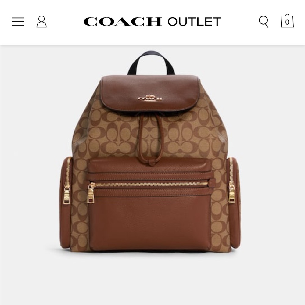 Coach Outlet baby bag/backpack
